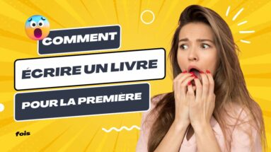 écrire un livre pour la première fois