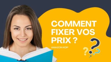 fixer le prix de votre livre sur Amazon KDP