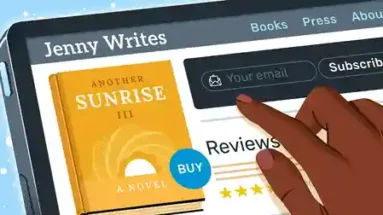 créer un site web d'auteur WordPress