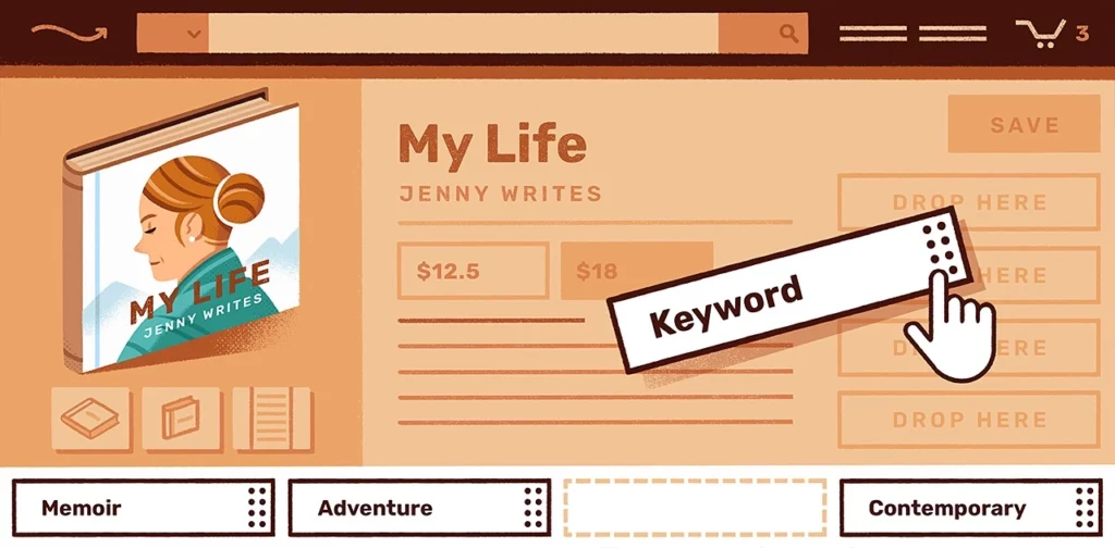 Mots-clés KDP pour les auteurs de fiction